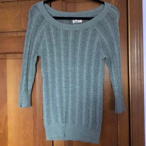 Gray Knit Sweater